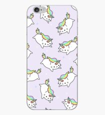 Vinilo o funda para iPhone Kawaii Cute Unicorn Cat