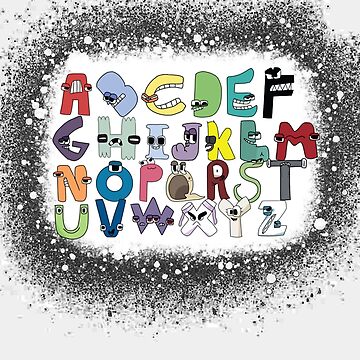 Funny Alphabet Lore Letter H - Alphabet Letters - Magnet