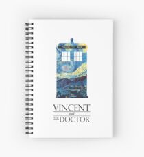 "Vincent and the Doctor" Spiral Notebook