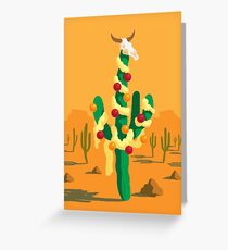 Tarjeta de felicitación Merry Cactus