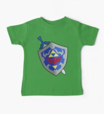 Schwert und Schild Baby T-Shirt