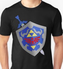 Camiseta unisex Espada y escudo