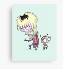 Invader Goblin King Canvas Print