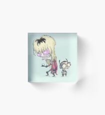 Invader Goblin King Acrylic Block