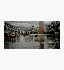 Piazza San Marco Venice Photographic Print