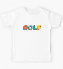 Multi-color 3D Golf Wang Kids Tee