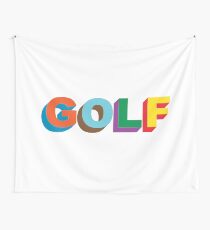 Multi-color 3D Golf Wang Wall Tapestry