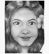 female face no 4 Poster