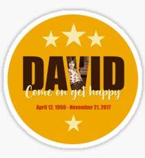 David Cassidy Sticker