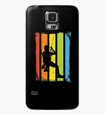 Rainbow Rock Climbing Distressed Case/Skin for Samsung Galaxy