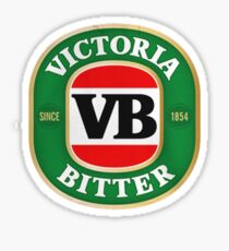 Victoria Biter Beer Sticker