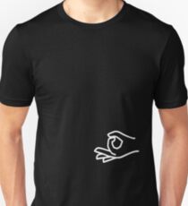 Circle Punching Game Slim Fit T-Shirt