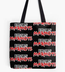 Blood Thirsty Marmots Logo 3 Tote Bag