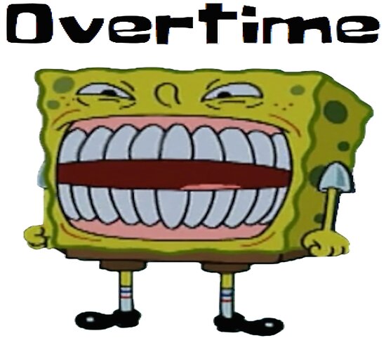 Overtime Spongebob