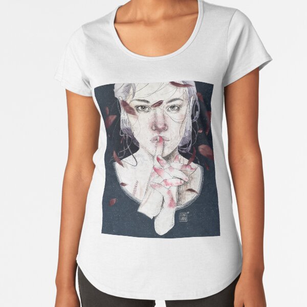 MIRROR by Elenagarnu Premium Scoop T-Shirt