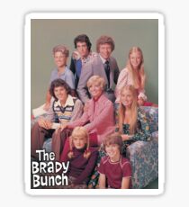 The brady bunch Sticker