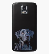 Funda/vinilo para Samsung Galaxy Black Labrador 2