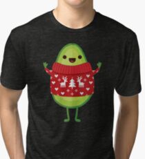 Avo Merry Christmas! Tri-blend T-Shirt