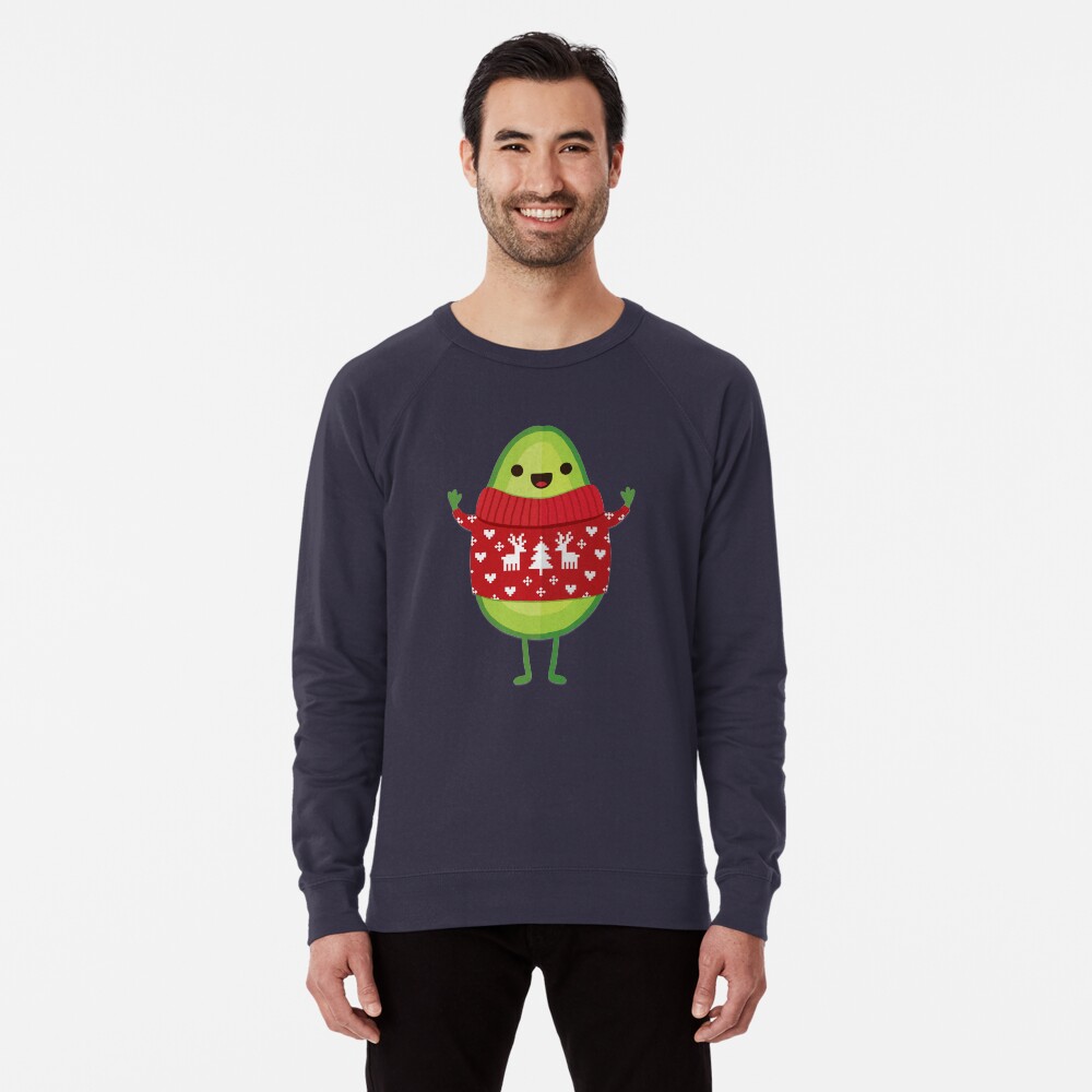 Avo Merry Christmas! Lightweight Sweatshirt