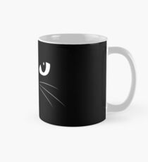 Cute Black Cat Classic Mug