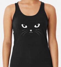Cute Black Cat Tanktop für Frauen