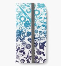 Moogle-verse (blue) iPhone Flip-Case/Hülle/Skin
