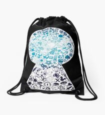 Kingdom Hearts - Keyhole (blue) Drawstring Bag