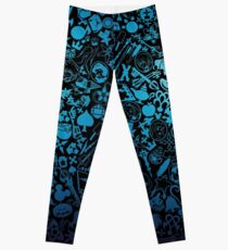 Kingdom Hearts - Keyhole (blue) Leggings