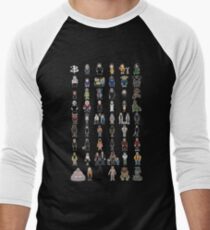 Buffy - Mini Monsters - The High School Years Men's Baseball ¾ T-Shirt
