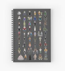 Buffy - Mini Monsters - The High School Years Spiral Notebook