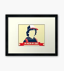 season stranger Framed Print