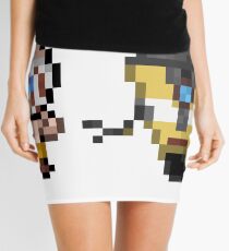 Borderlands pixel art Mini Skirt