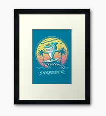 Shredder Framed Print