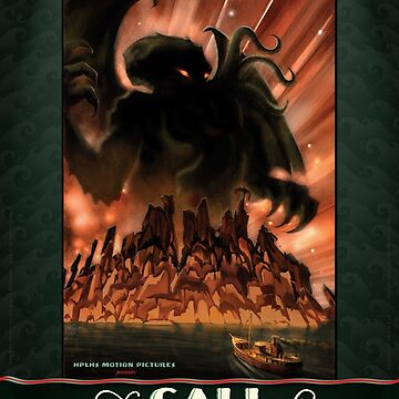 Artwork thumbnail, The Call of Cthulhu movie poster by HPLHS
