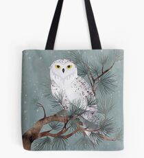 Snowy Tote Bag