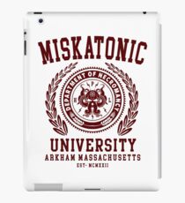 CTHULU AND LOVECRAFT - MISKATONIC UNIVERSITY iPad Case/Skin