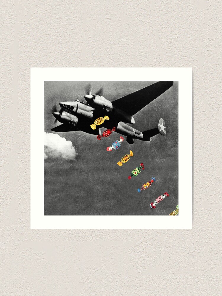 "Candy Bomber" Art Print by eugenialoli Redbubble