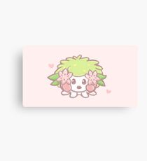 Chubby Little Shaymin Canvas Print