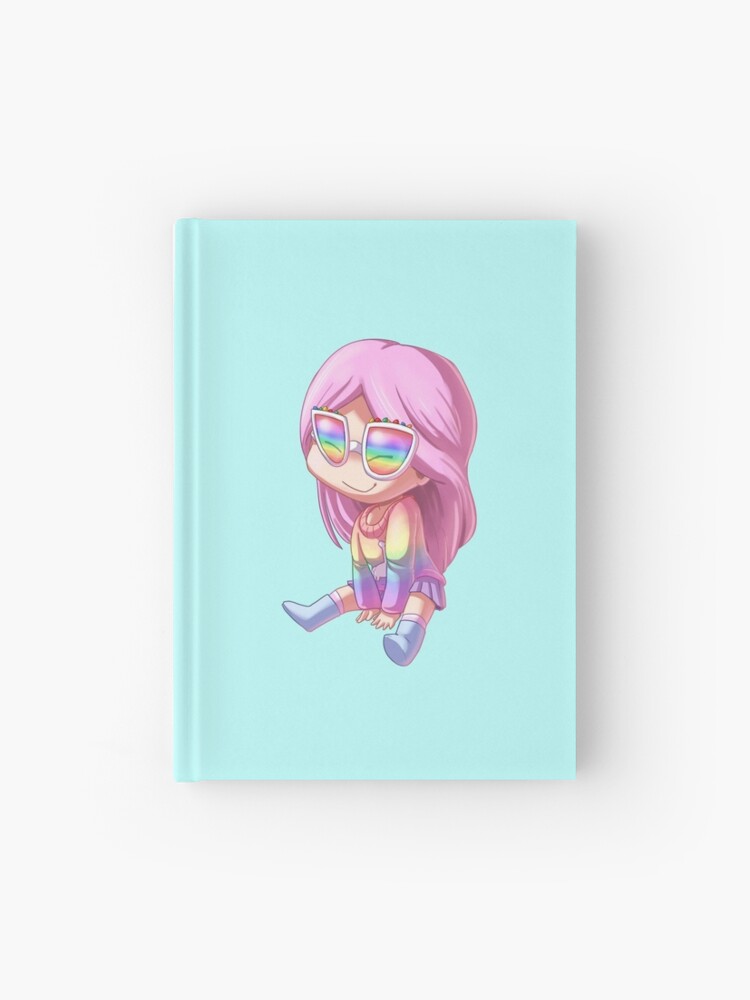 Alicestarz Roblox Avatar Art Chibi Kawaii Hardcover Journal - 