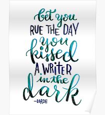 Kissed a Writer Poster