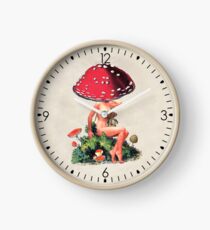 Shroom Girl Clock