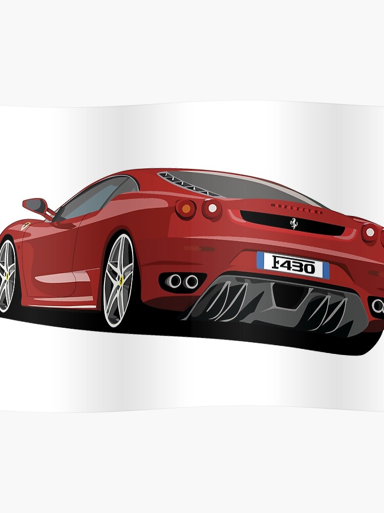 Ferrari F430 Cartoon