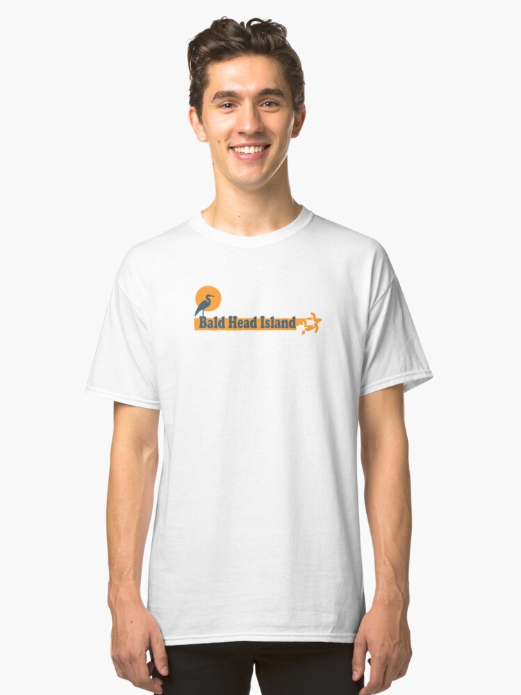Alternate view of Bald Head Island. Classic T-Shirt