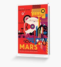 A Mars Mission (NASA/JPL) Greeting Card