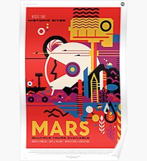 Eine Marsmission (NASA / JPL) Poster