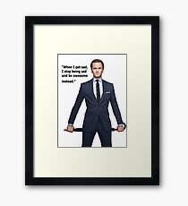 How I met your mother Framed Print