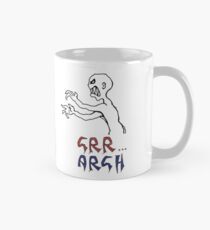 grr...argh with colour Classic Mug