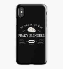 BY ORDER OF THE PEAKY BLINDERS iPhone Case