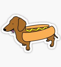 Wiener HotDog Sticker