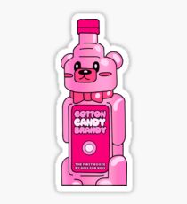 Cotton Candy Brandy Tshirt Sticker